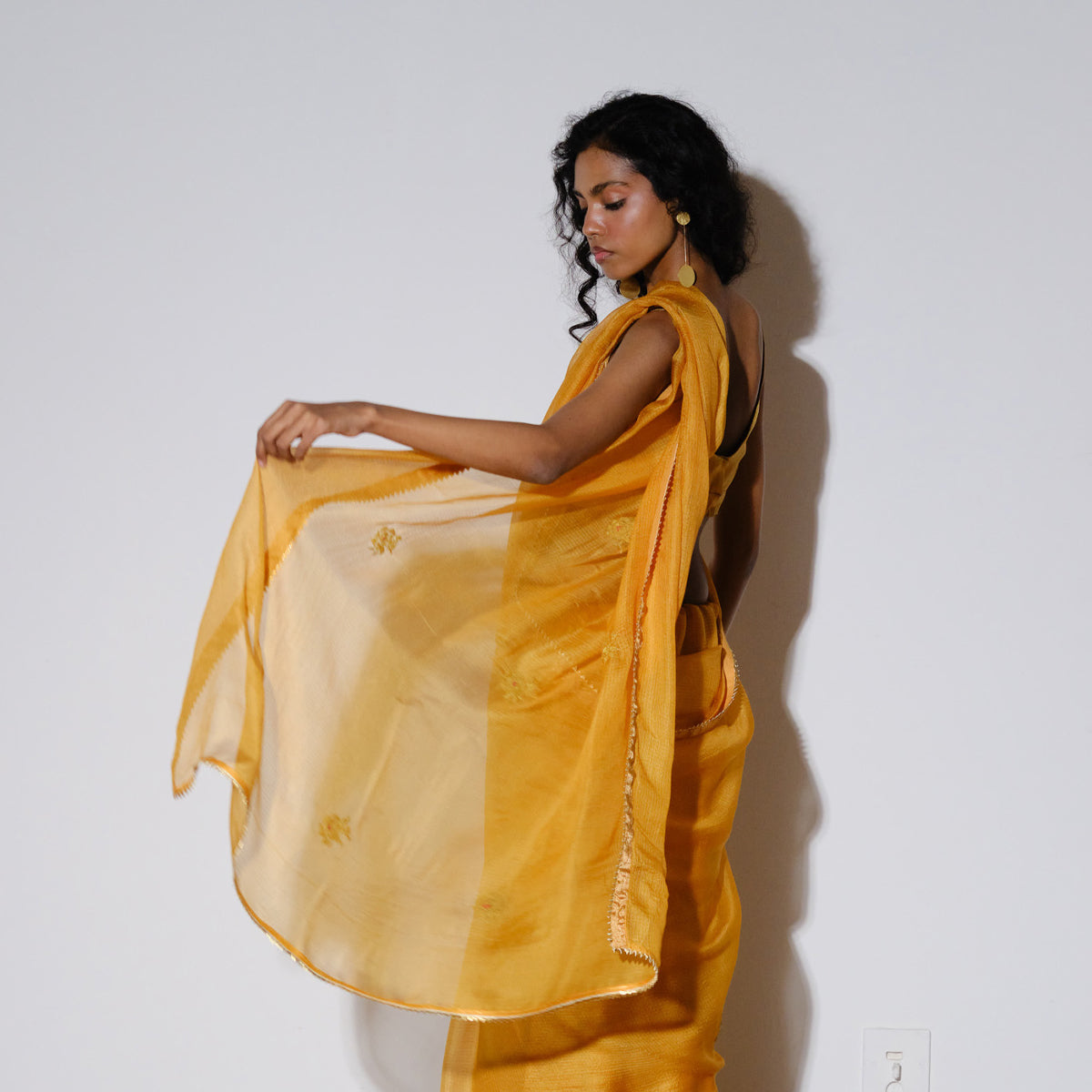 Roshini Silk Saree & unstitched Blouse Piece