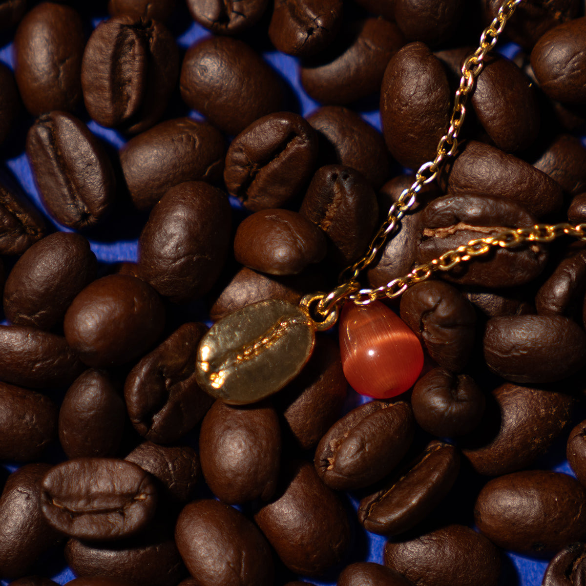 Coffee Cherry Neckpiece