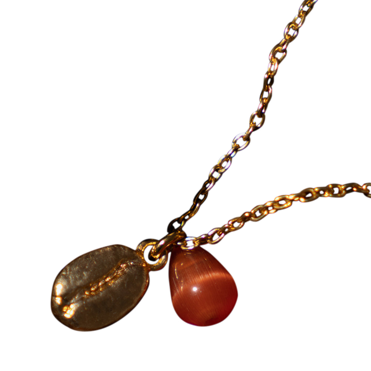Coffee Cherry Neckpiece