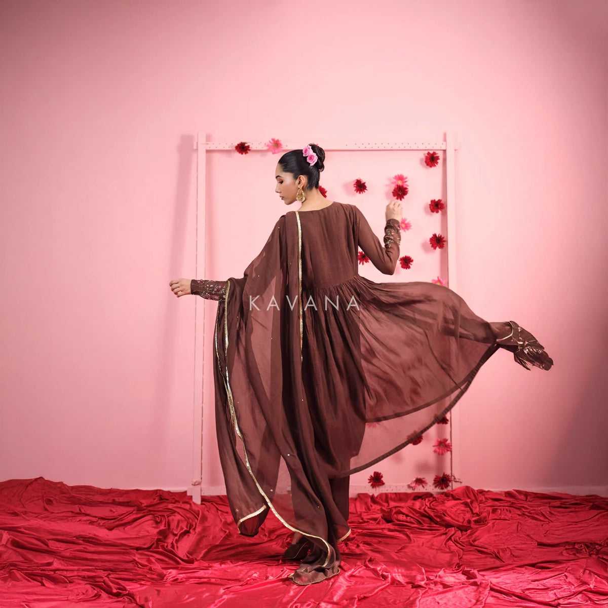Suhana Chanderi Kurta Set