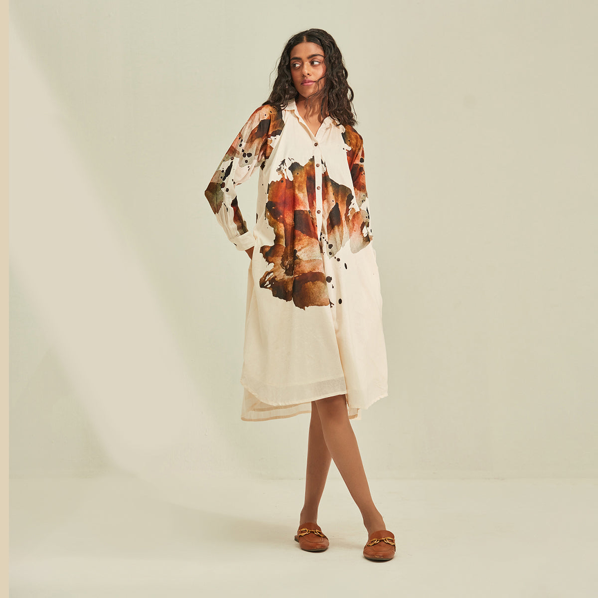 Myna Shirt Dress
