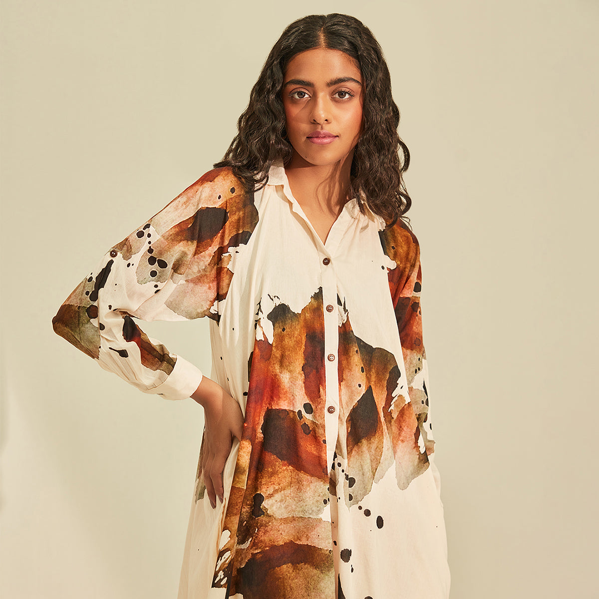Myna Shirt Dress