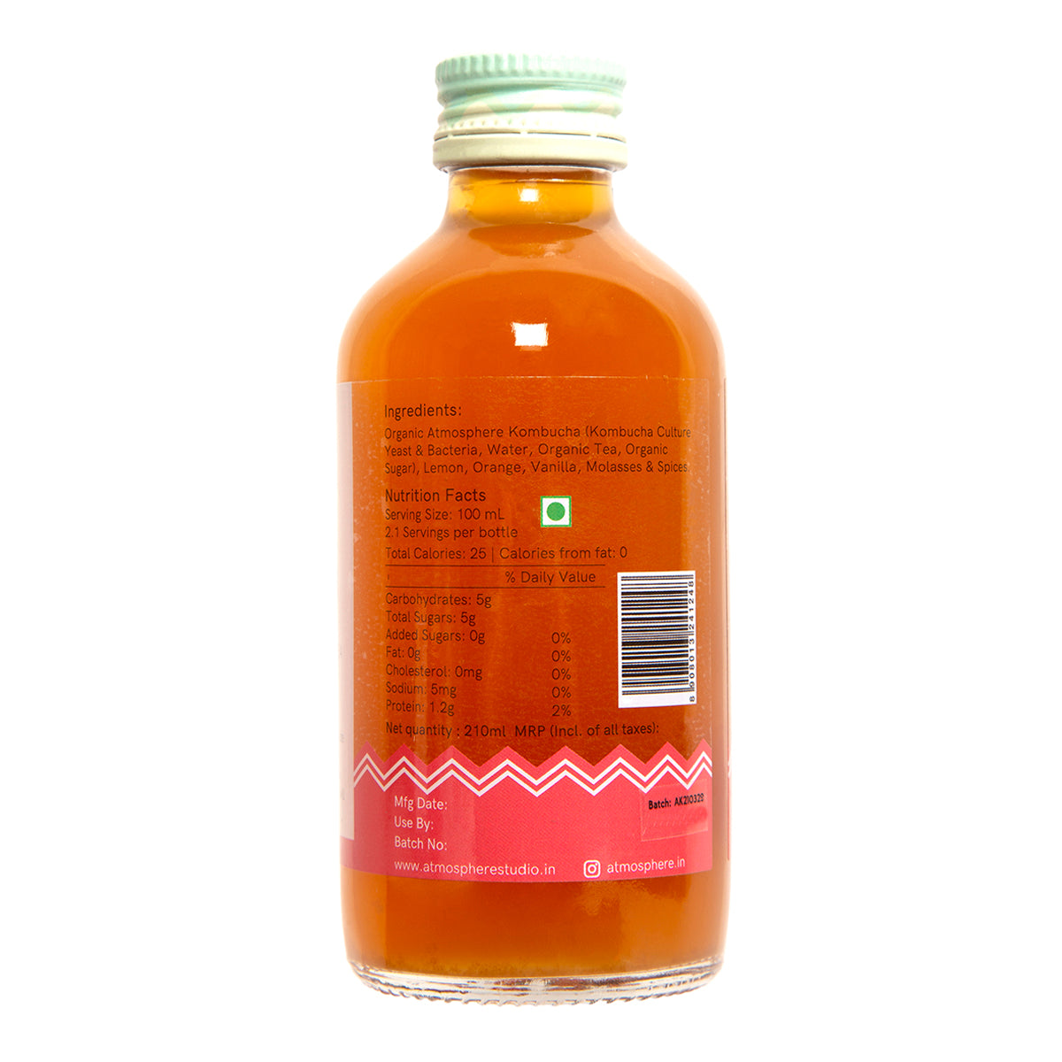 Kolala Kombucha | 210ml | Pack of 1