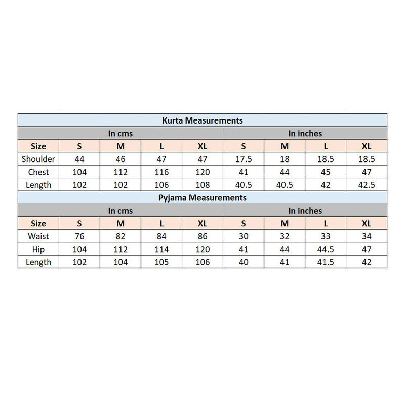 Linen Kurta Pajama Set