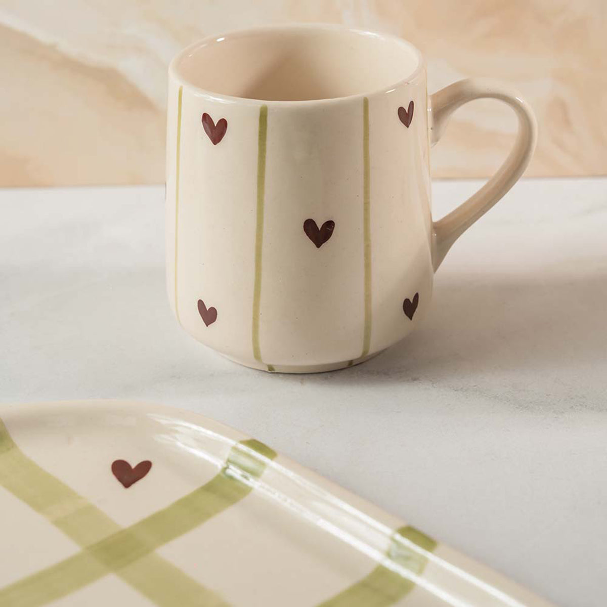 Lovestruck Red Breakfast Set