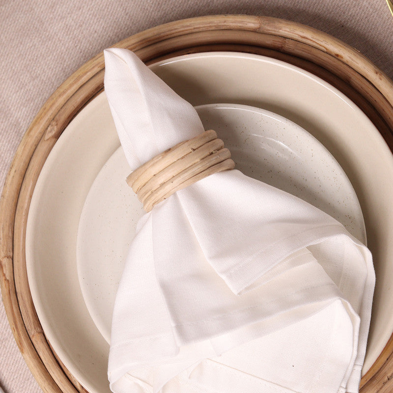 Cane Napkin Rings | Set of 4