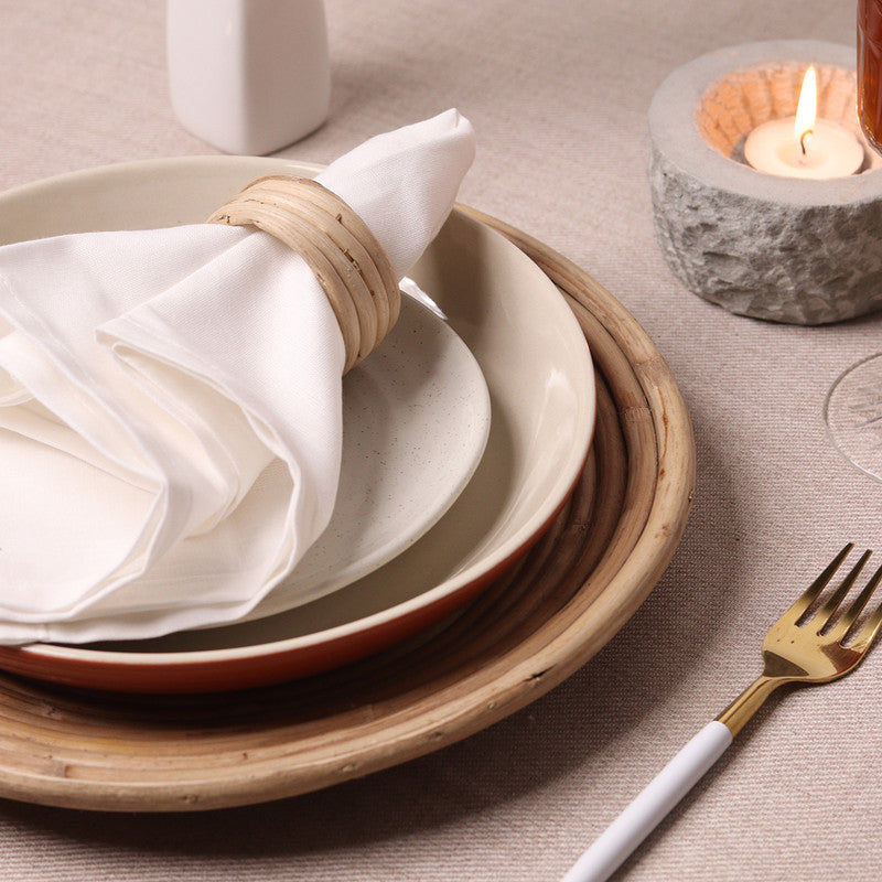 Cane Napkin Rings | Set of 4