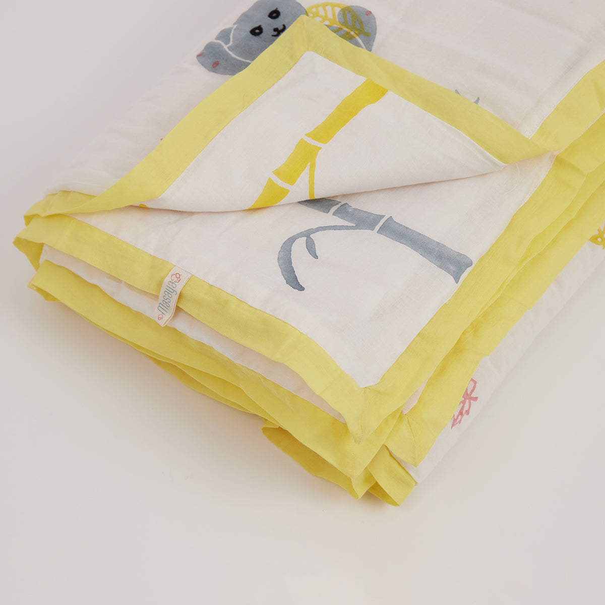 Masaya Quilt- K for Koala- Yellow