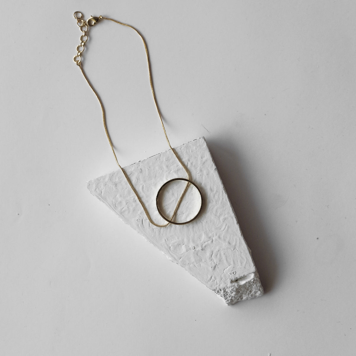 Slit a Circle - Neckpiece