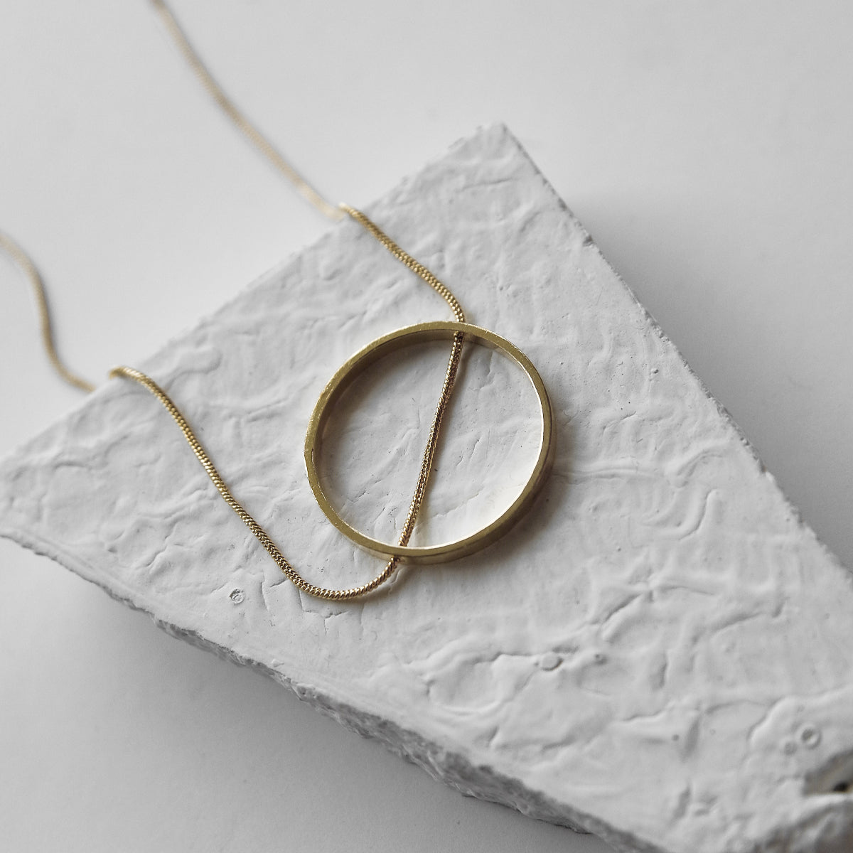 Slit a Circle - Neckpiece