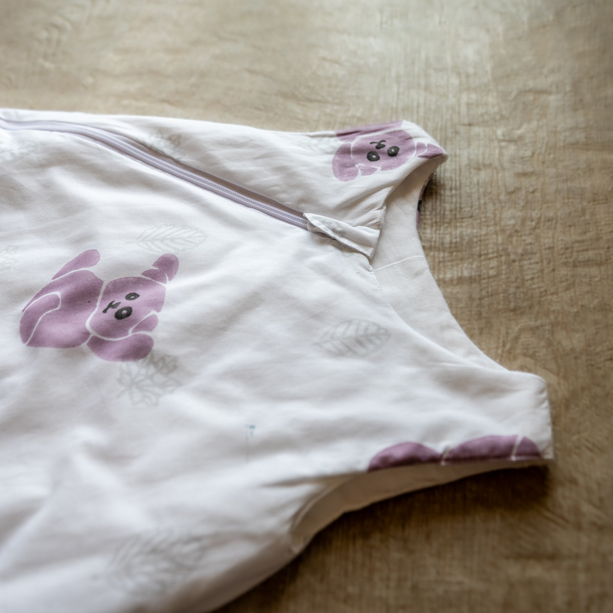 Pure Cotton Sleeping Bag for Baby - Koala | Purple