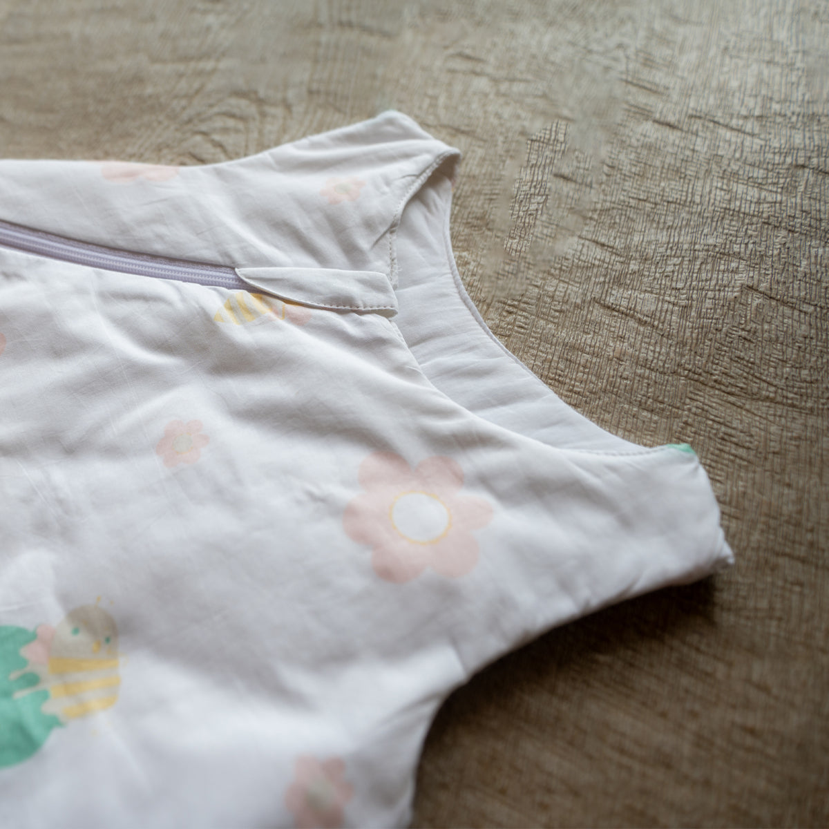 Pure Cotton Sleeping Bag for Baby - Bee | Pastel