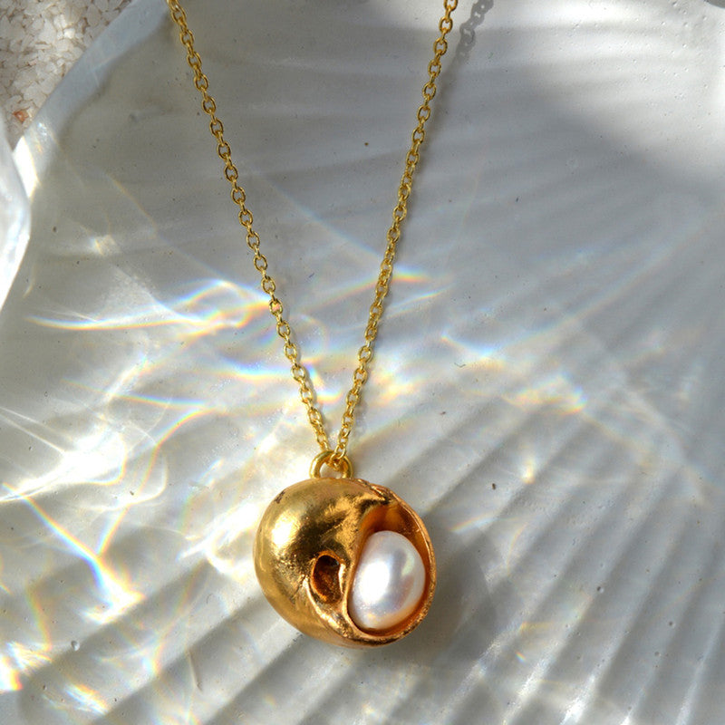 Shell Neckpiece | Gold Plated