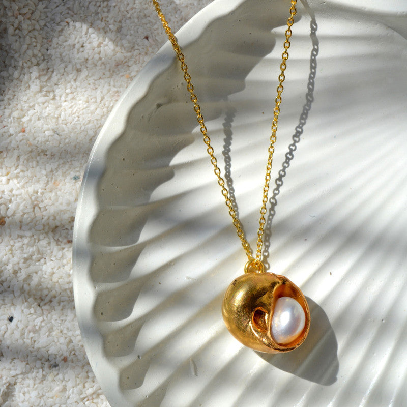 Shell Neckpiece | Gold Plated