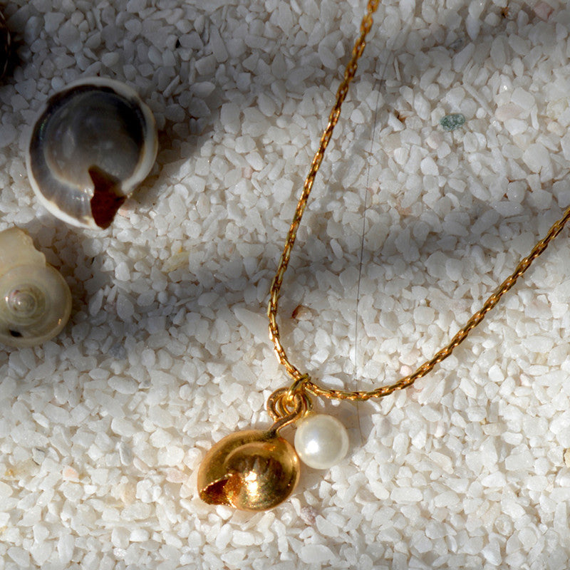 Sundial Neckpiece | Gold Plated