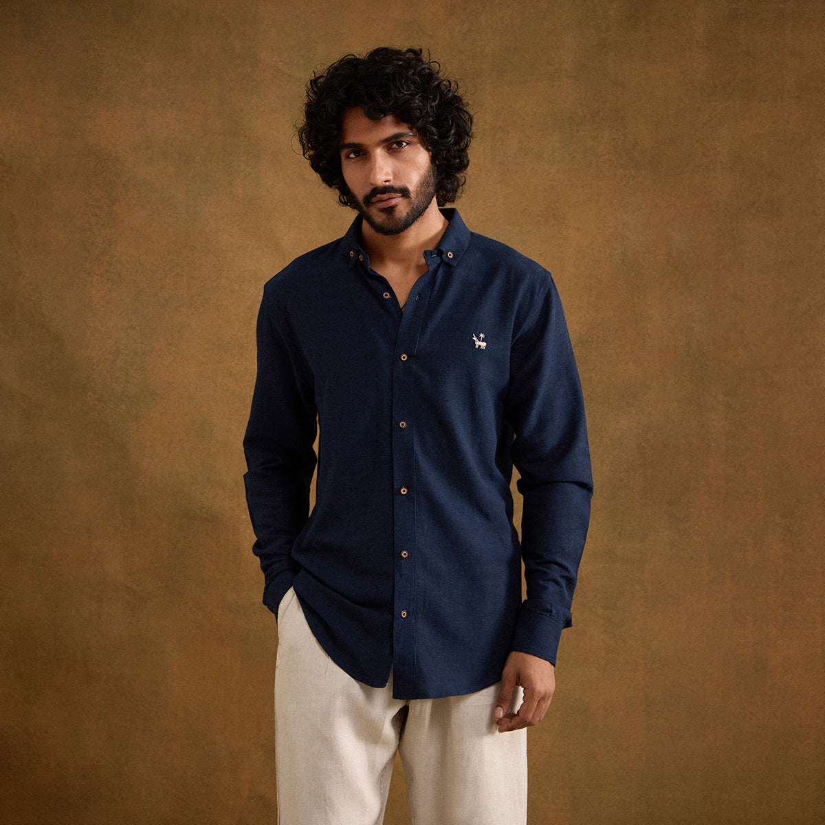 Aston Shirt - Navy Blue