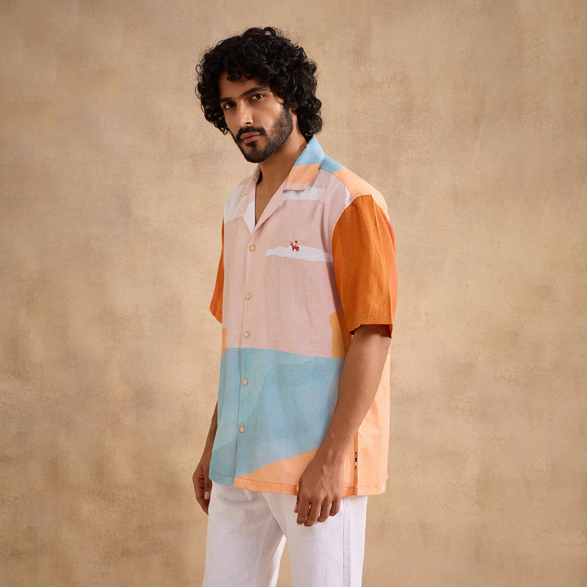 Lyle Cotton Linen Blend Shirt