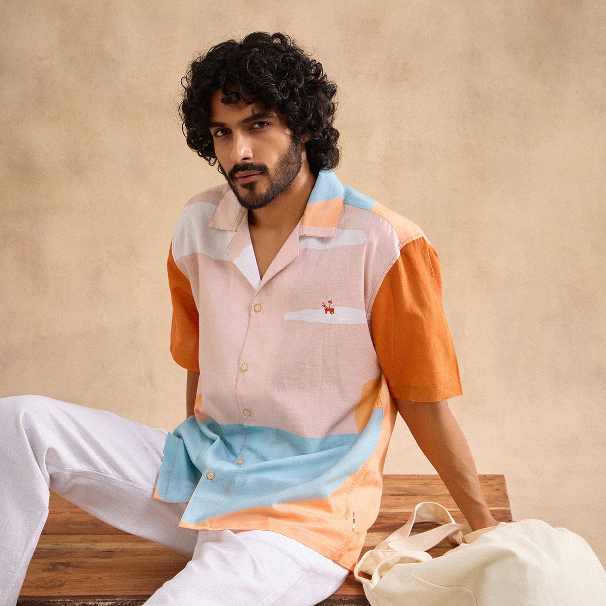 Lyle Cotton Linen Blend Shirt