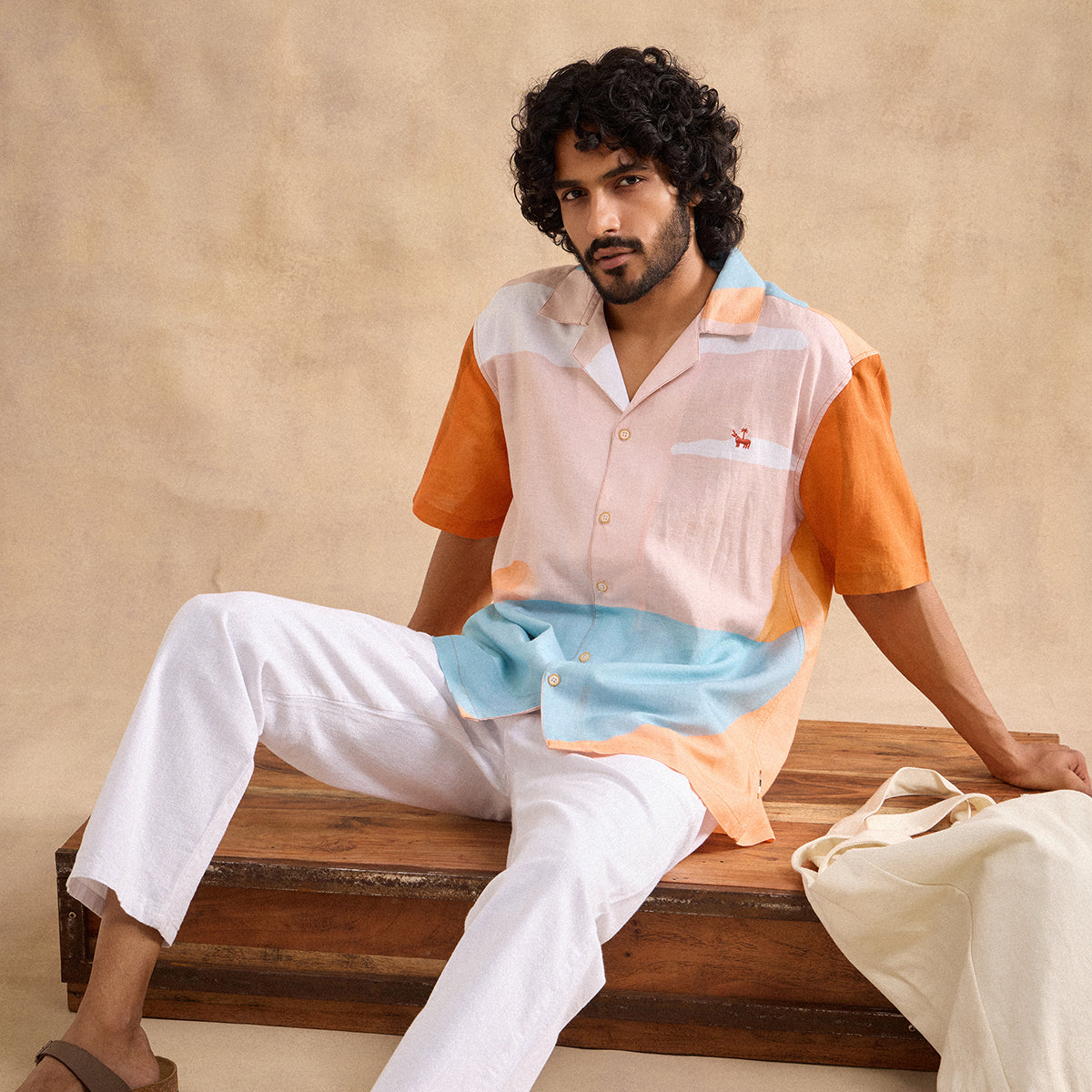 Lyle Cotton Linen Blend Shirt