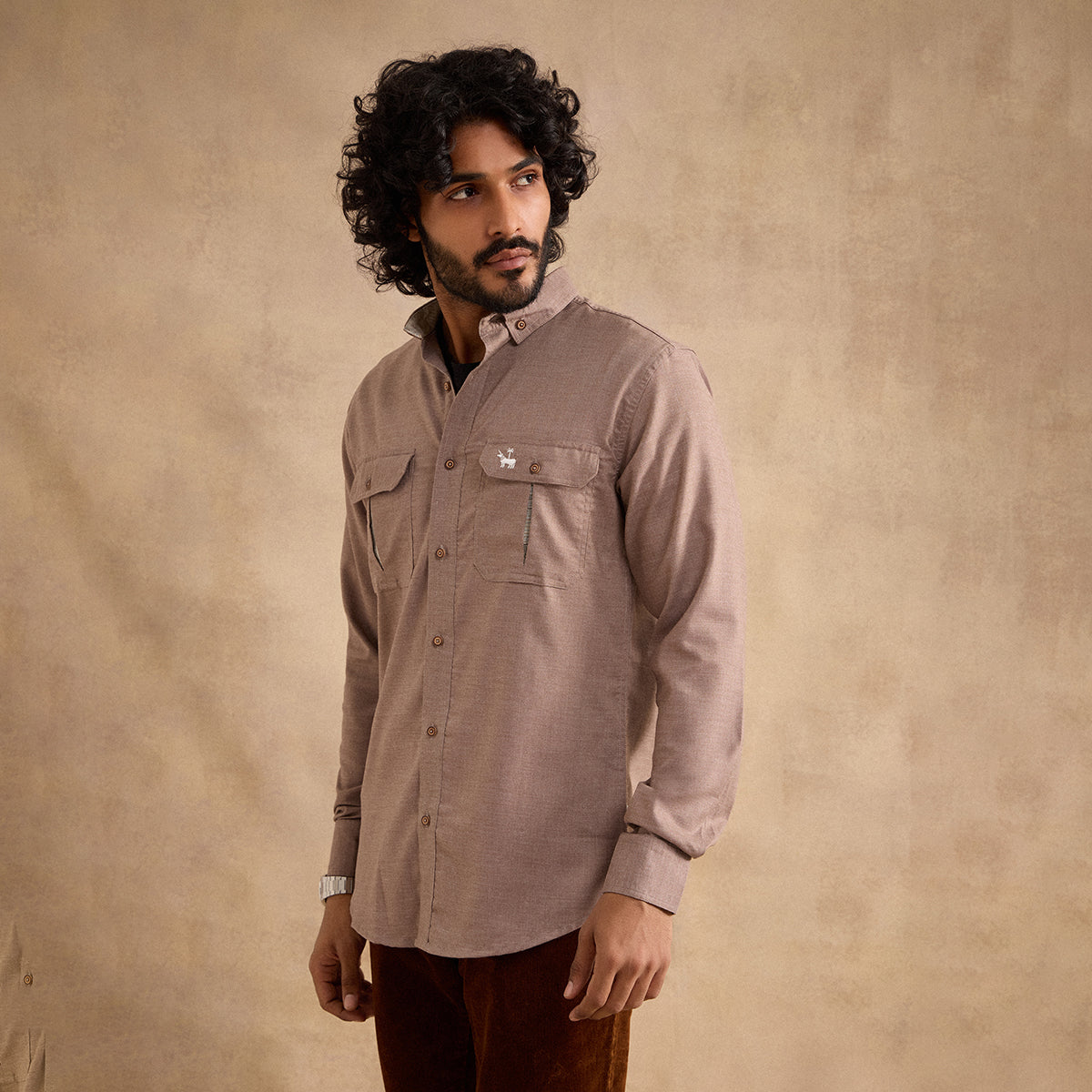 Alpine Breeze Shirt - Brown