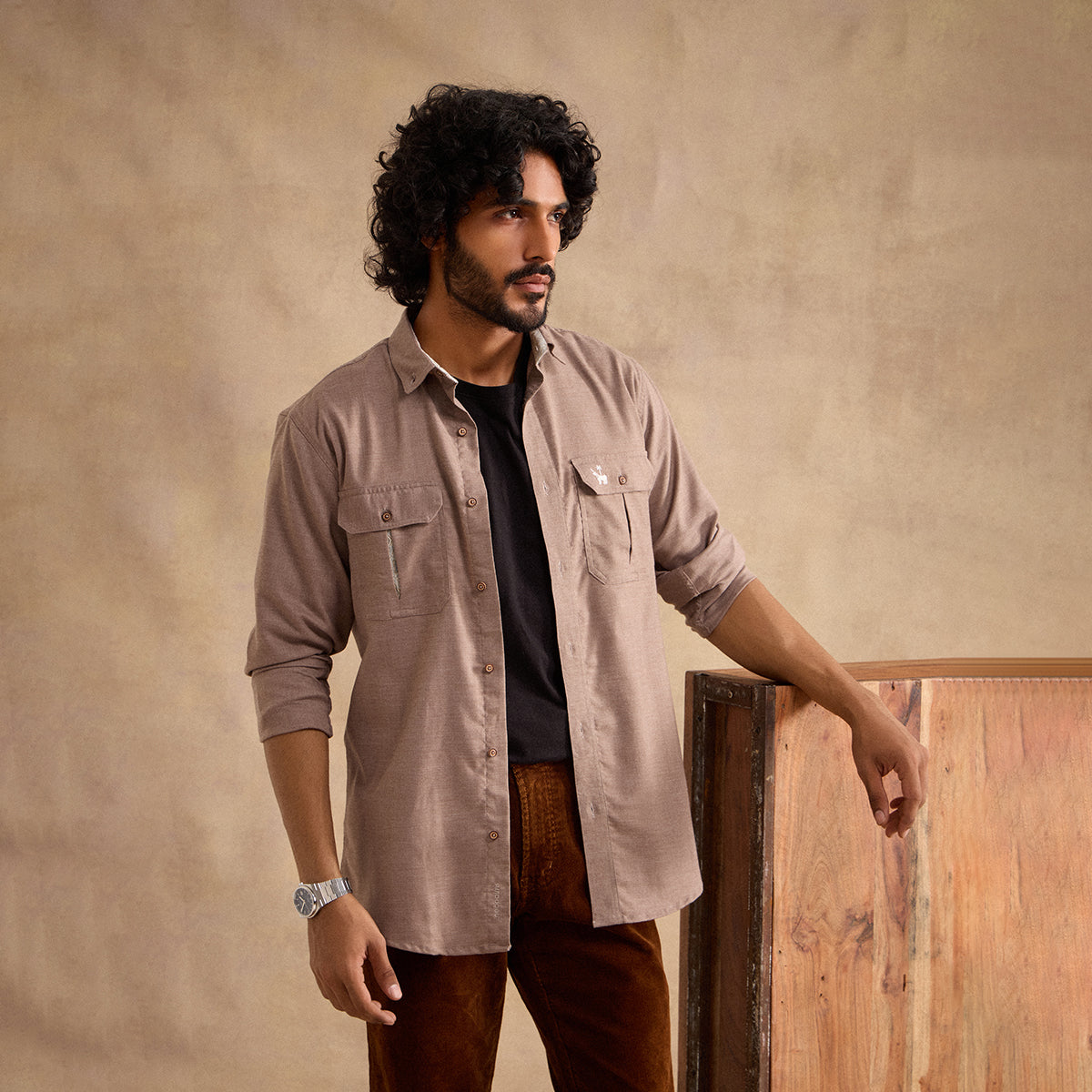 Alpine Breeze Shirt - Brown