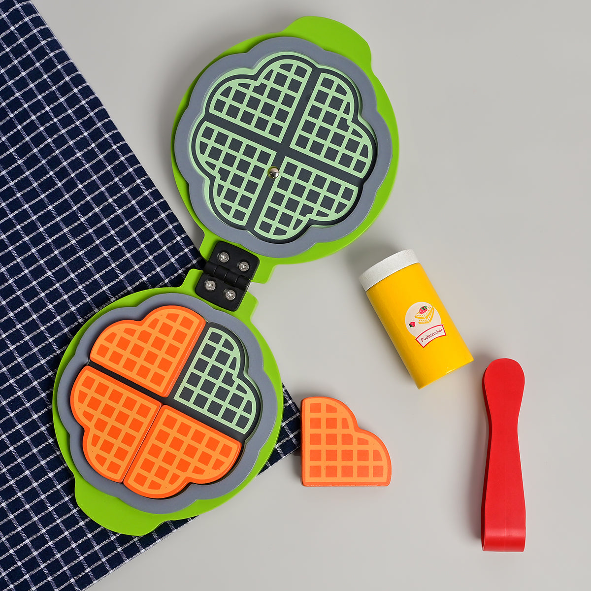 Waffle Toy Cooking Set