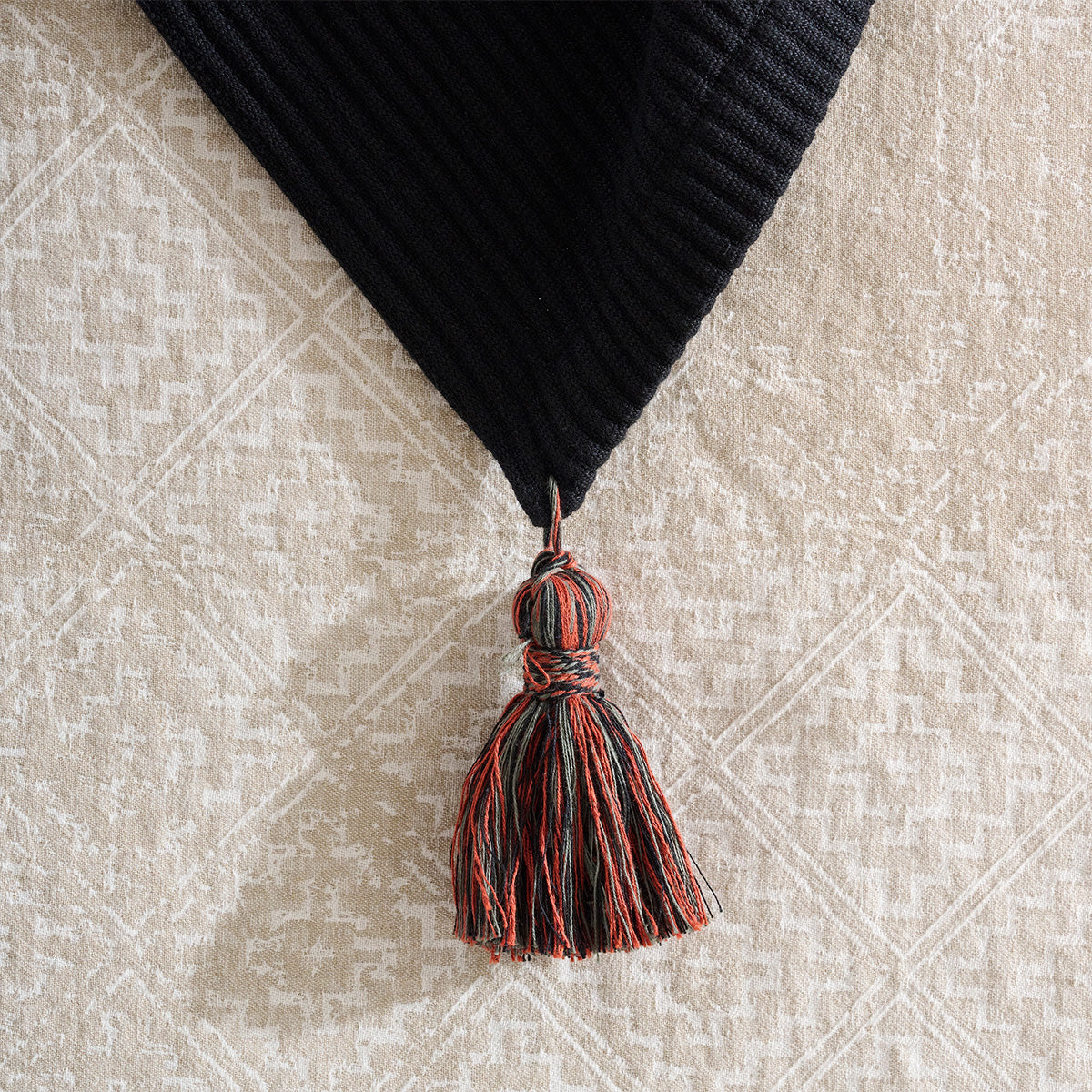 Pepper Plume | Cotton Bamboo | Cord Rib | Throw