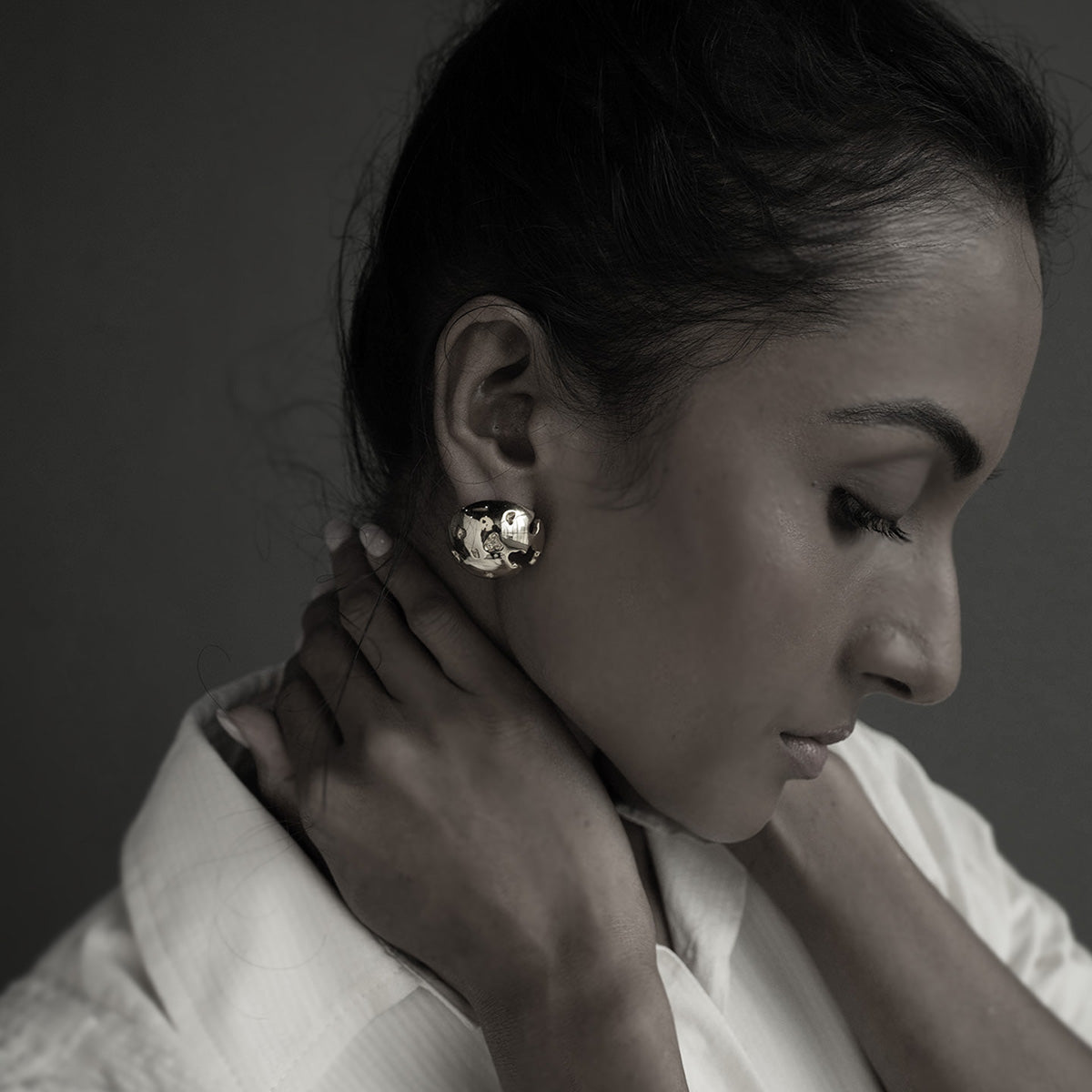 Pallas Bold Studs Chrome