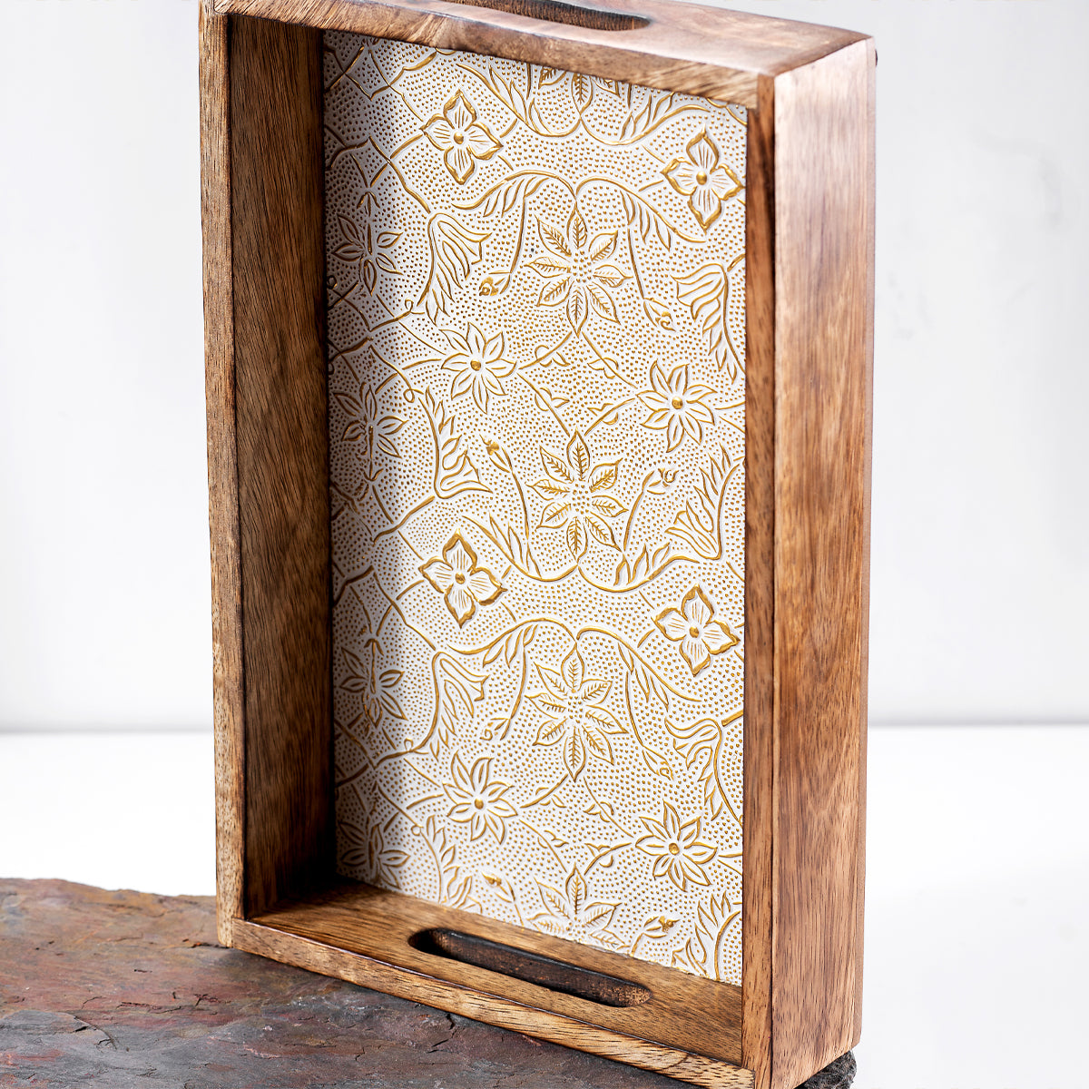 Phulkari Gart - Rectangular Tray