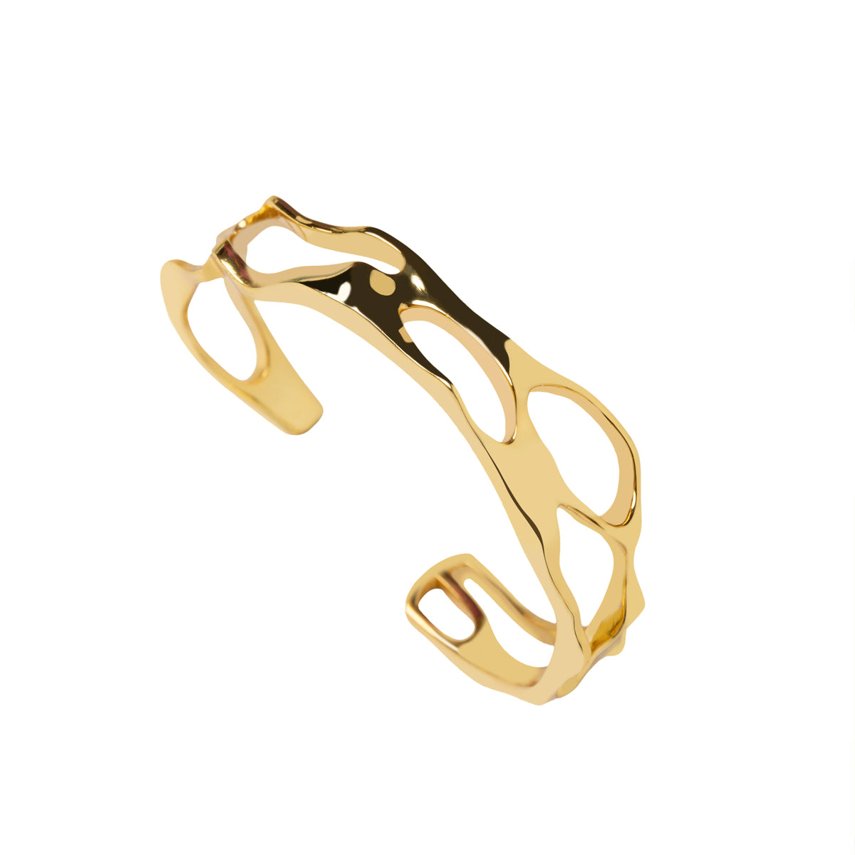 Molten Gold Bangle