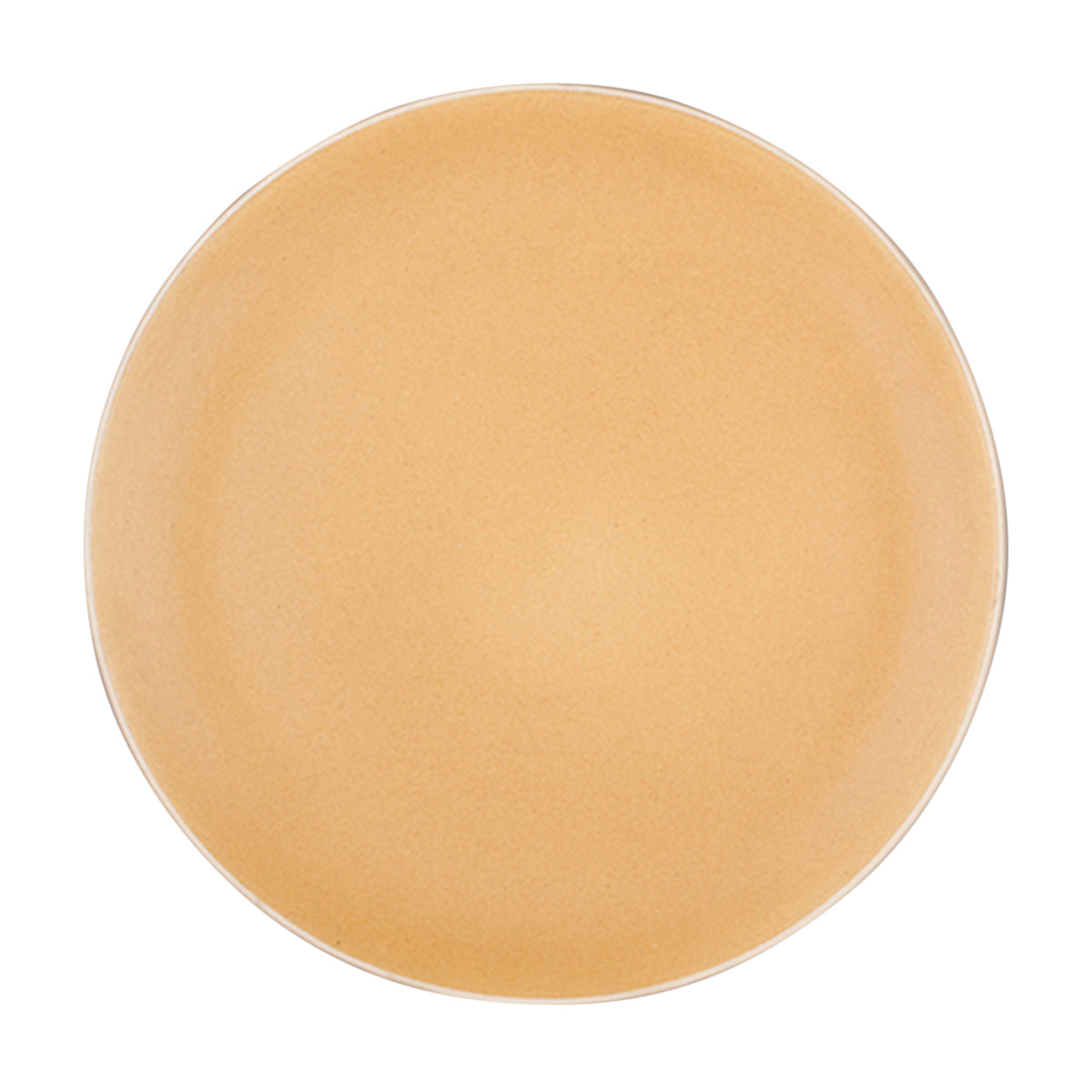 Ceramic Plates | Yellow | Set of 2