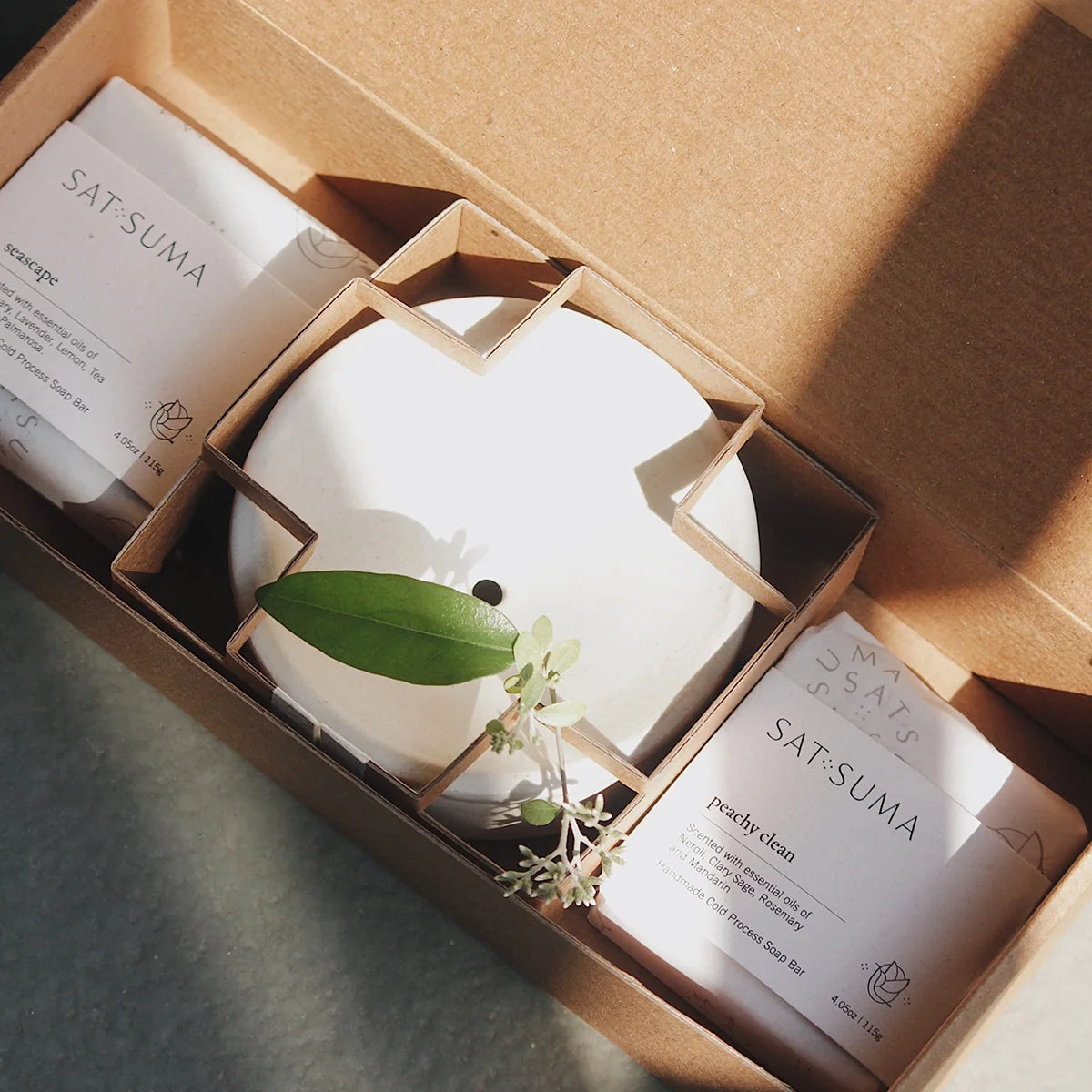 Stoneware Soap Tray | Grey