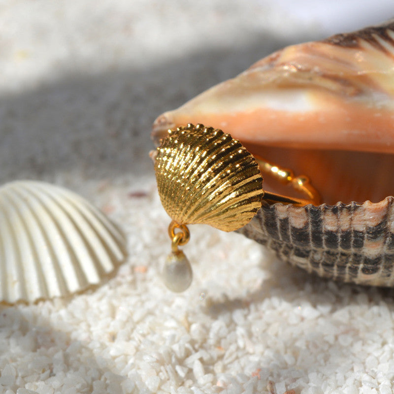 Shell Ring | Gold Plated