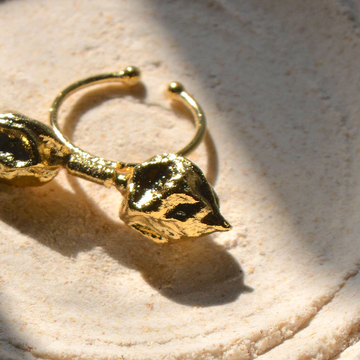 Cherry Ring | Gold Plated