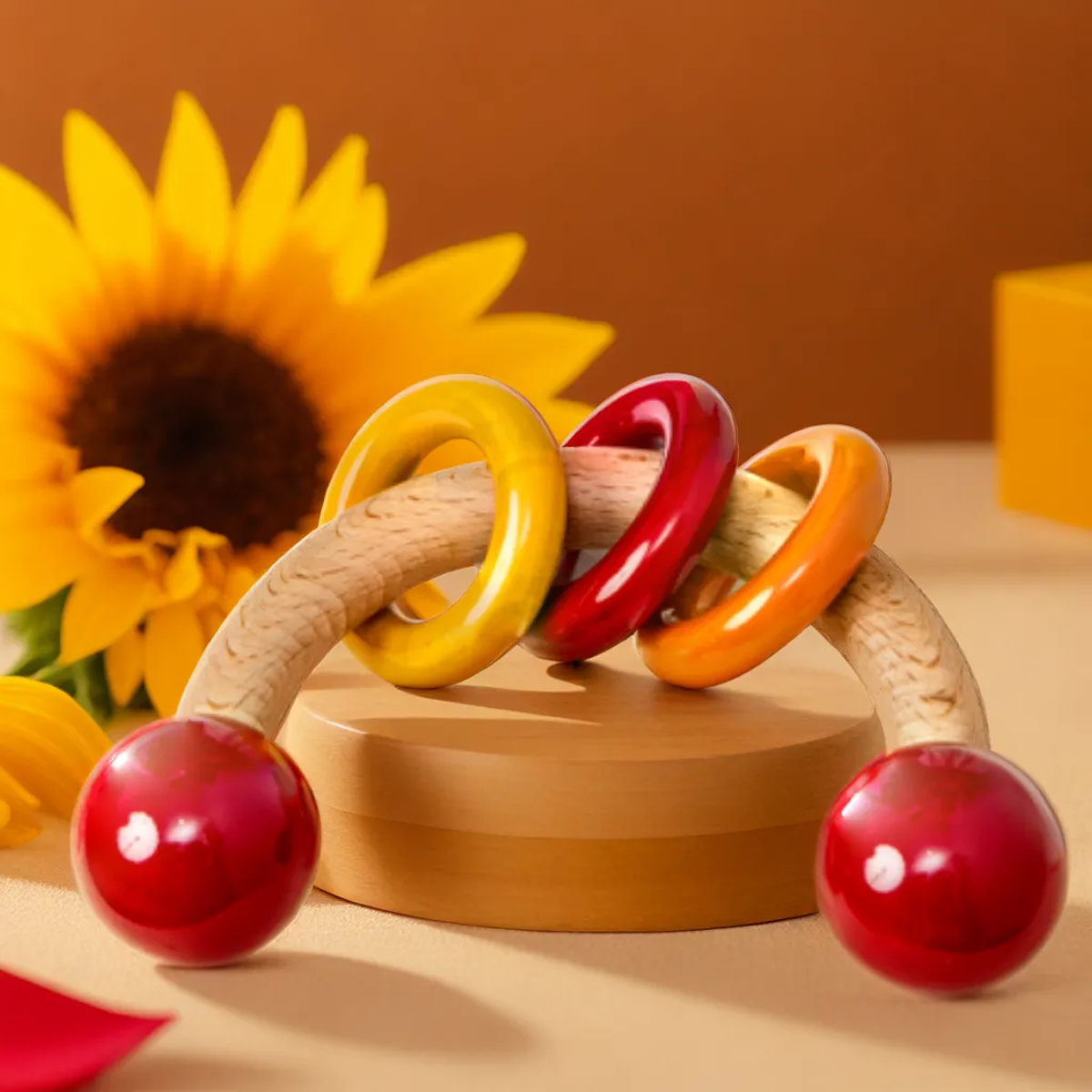 Rattle Set | Curved Ring | Rattle| Shaker
