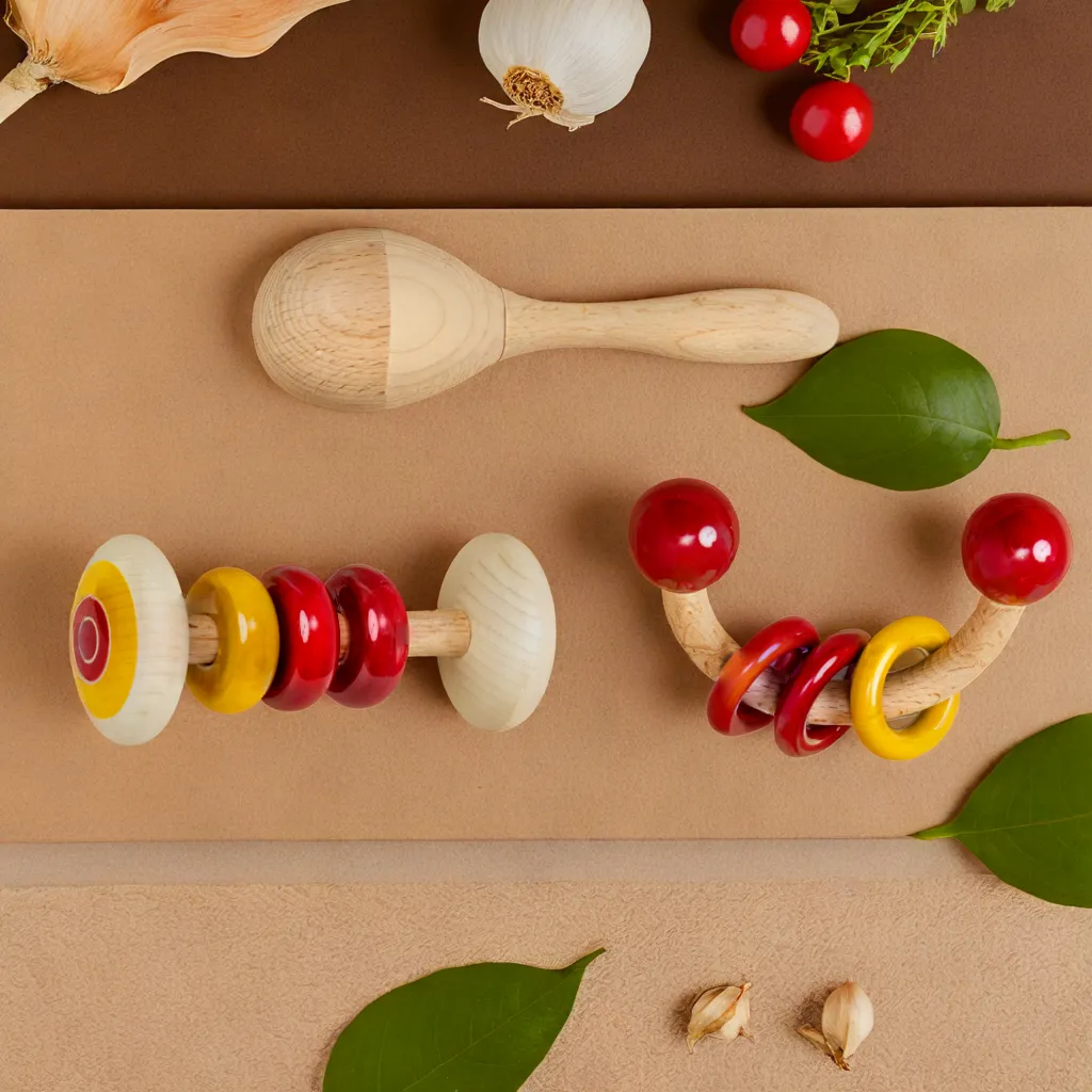 Rattle Set | Curved Ring | Rattle| Shaker
