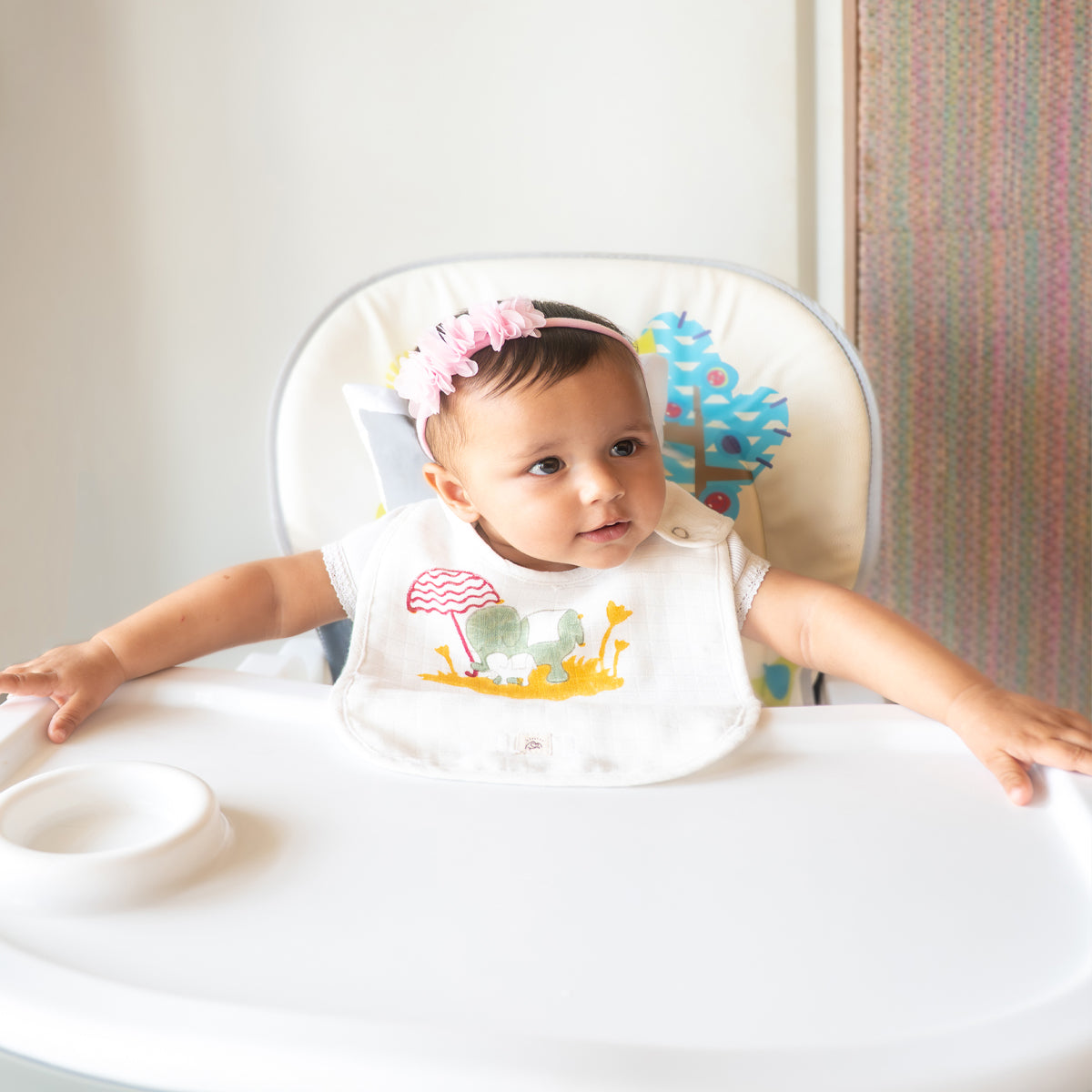 Muslin Bib Set for Babies | Elle - Earthy