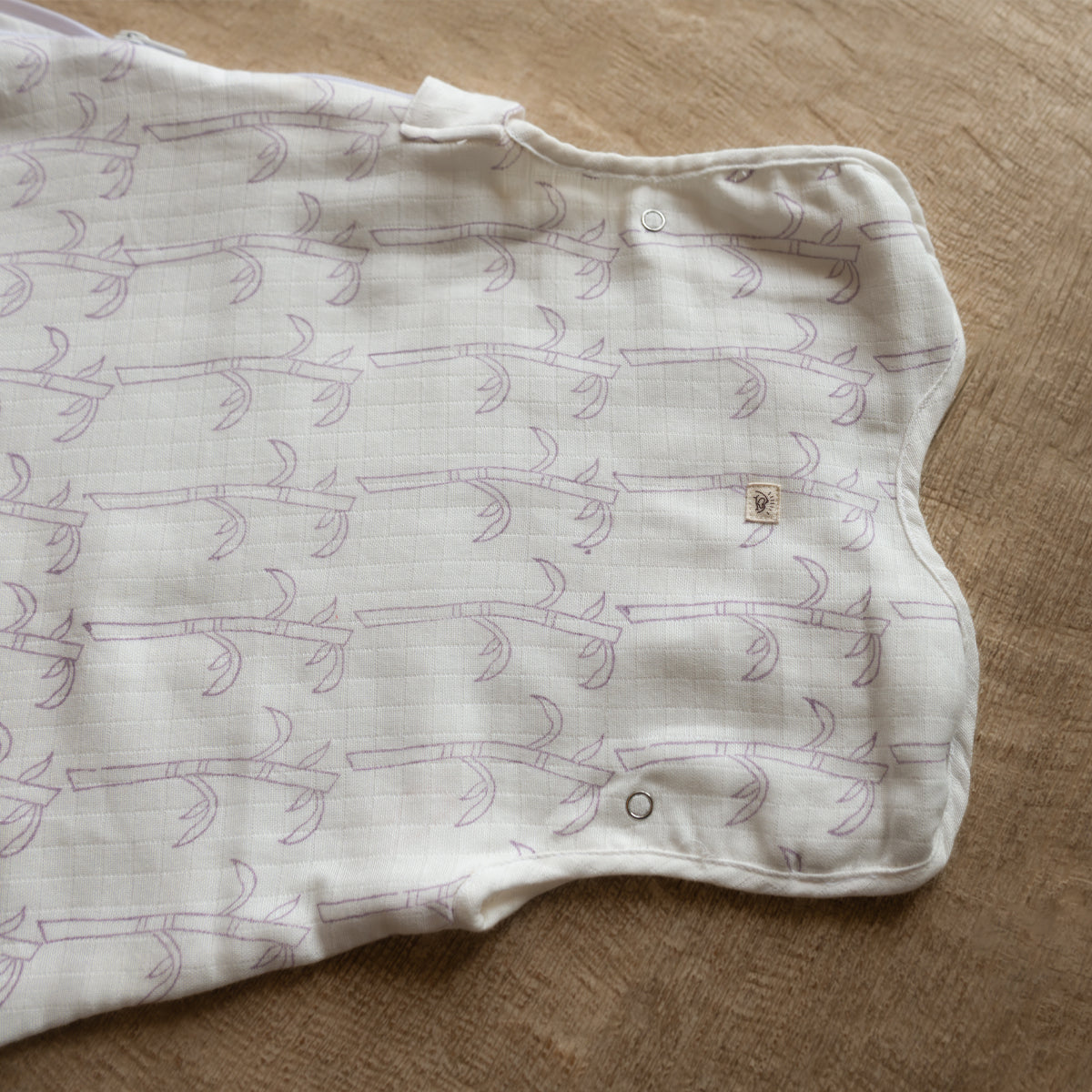 Organic Muslin Sleeping Bag for Baby - Koala | Purple