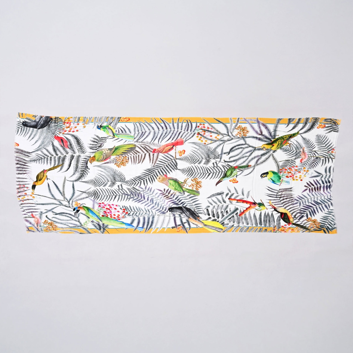 Jungle Noir Bamboo Modal Stole
