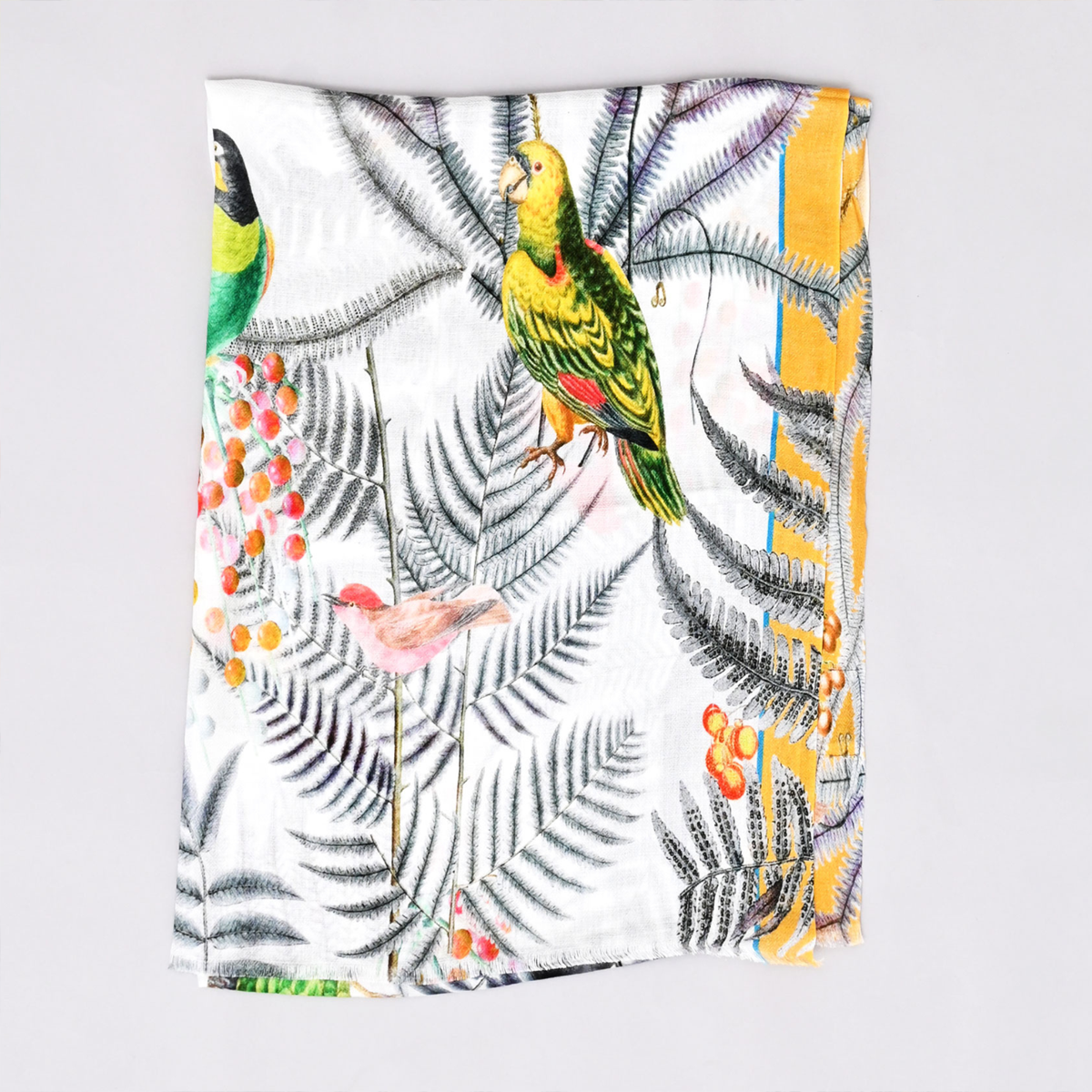 Jungle Noir Bamboo Modal Stole