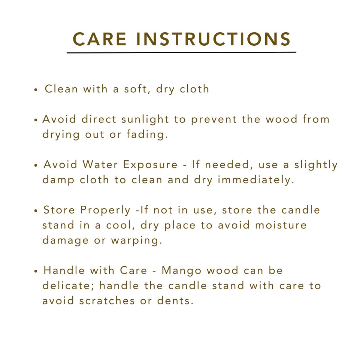 Earthy Ember Candlestand