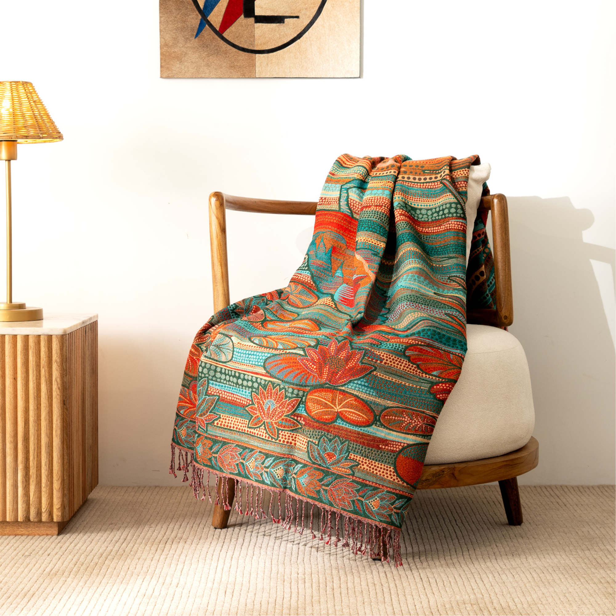 Wings Of Eternity Throw-Green