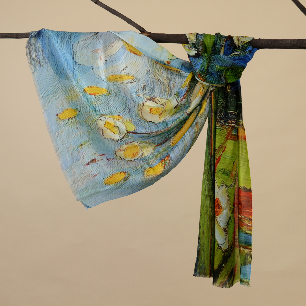 The Van Gogh Bamboo Modal Stole