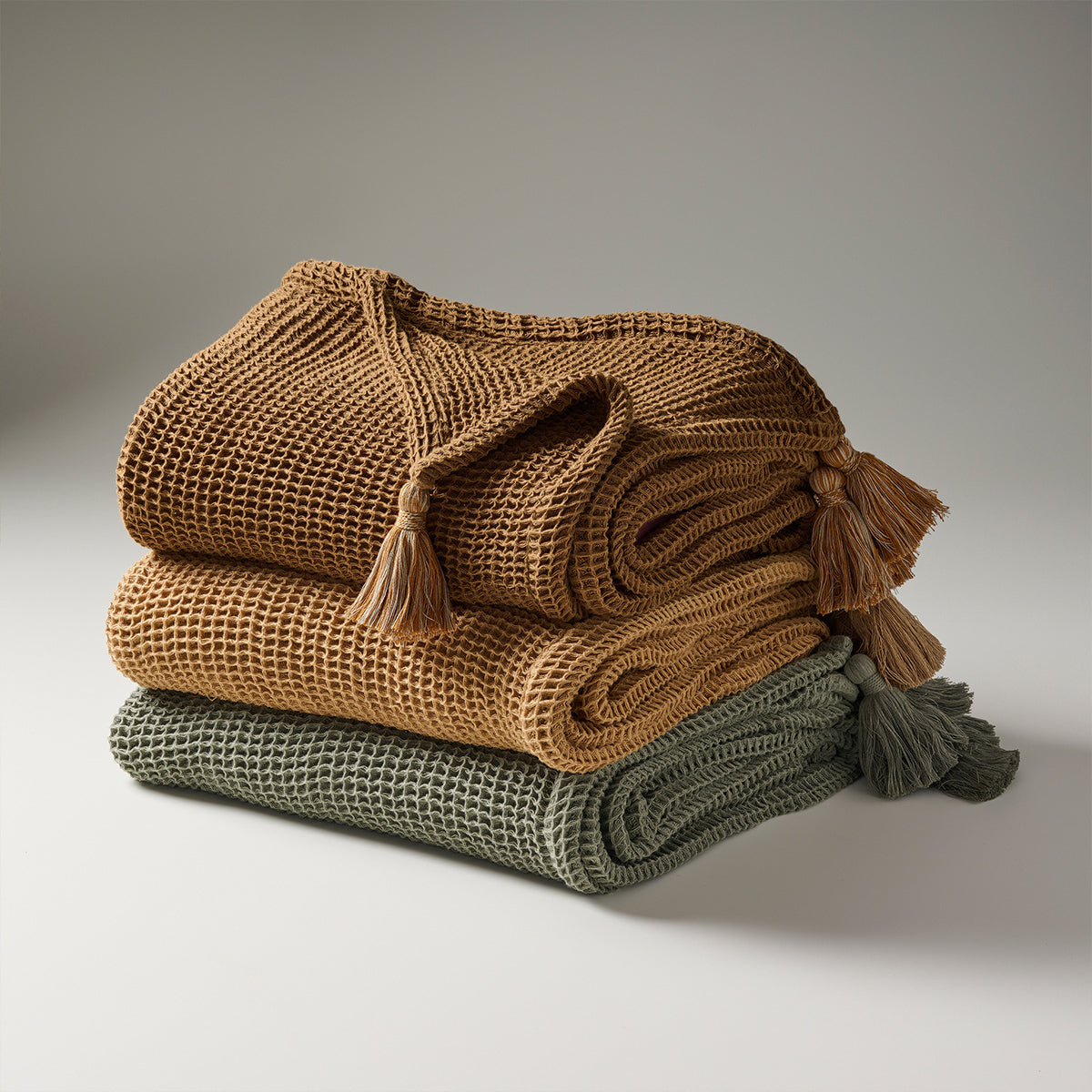 Sea Sponge | Cotton Bamboo | Waffle | Throw