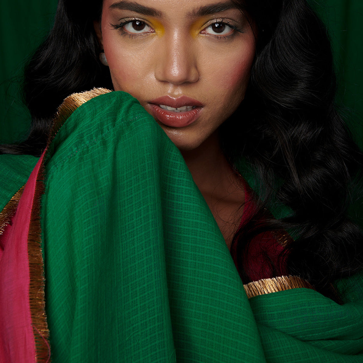 Rani Linen Sharara Set