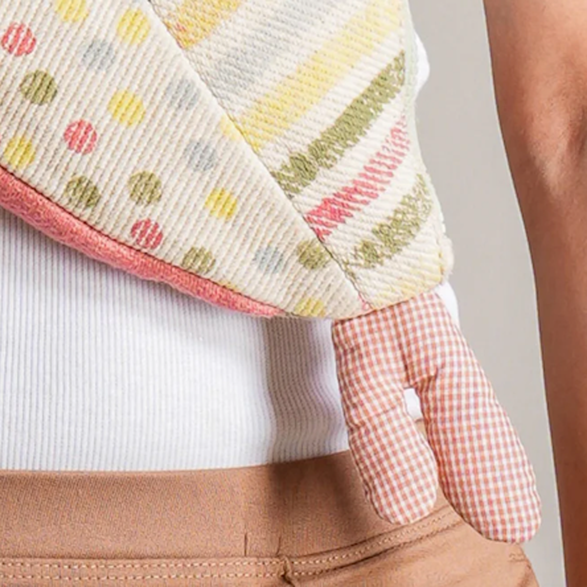 Teacopa-DotTail | Cotton Denim Bag