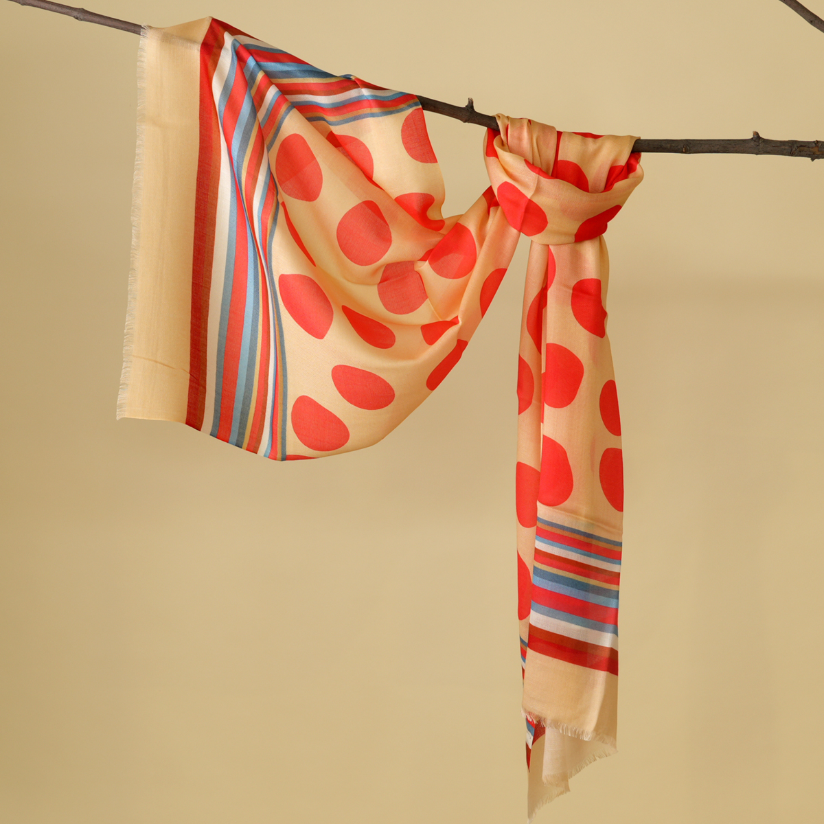 Retro Pop Bamboo Modal Stole
