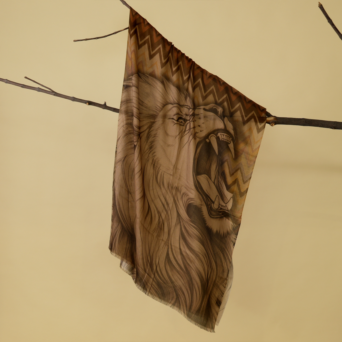 The Majestic Lion Bamboo Modal