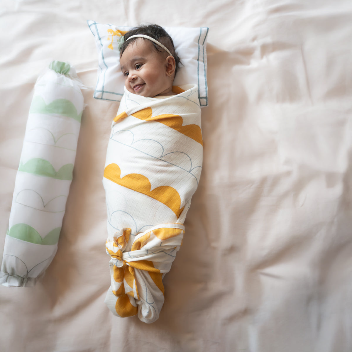 Ogranic Muslin Baby Swaddle - Earthy Elle