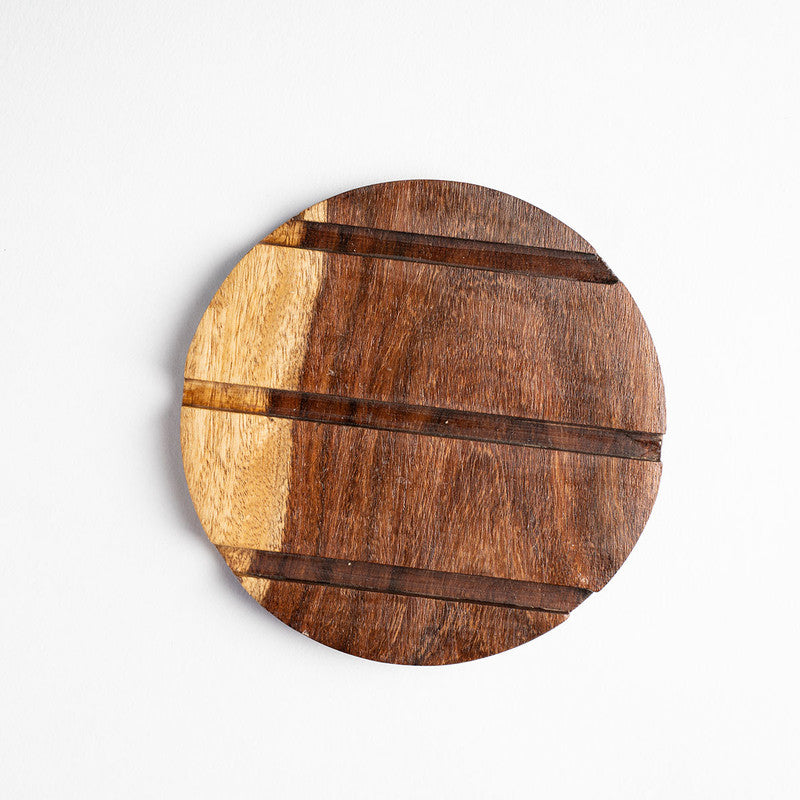 Wooden Coasters | Sheesham Wood | Set of 4